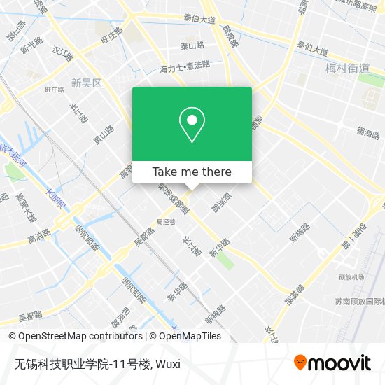无锡科技职业学院-11号楼 map