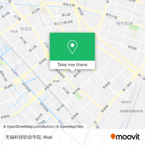 无锡科技职业学院 map