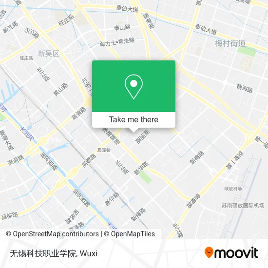 无锡科技职业学院 map
