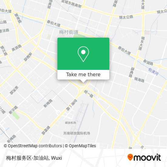 梅村服务区-加油站 map