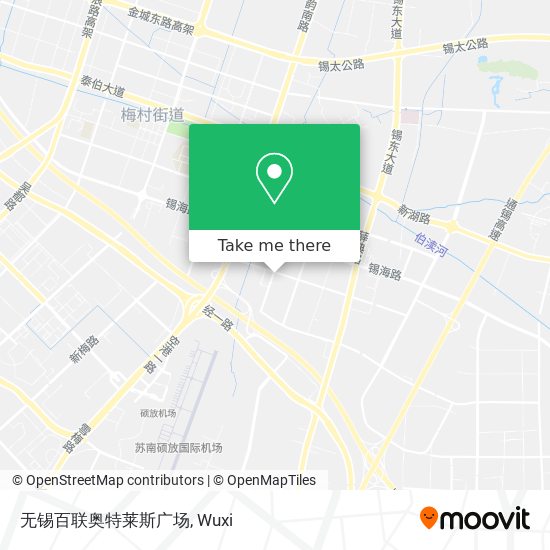无锡百联奥特莱斯广场 map