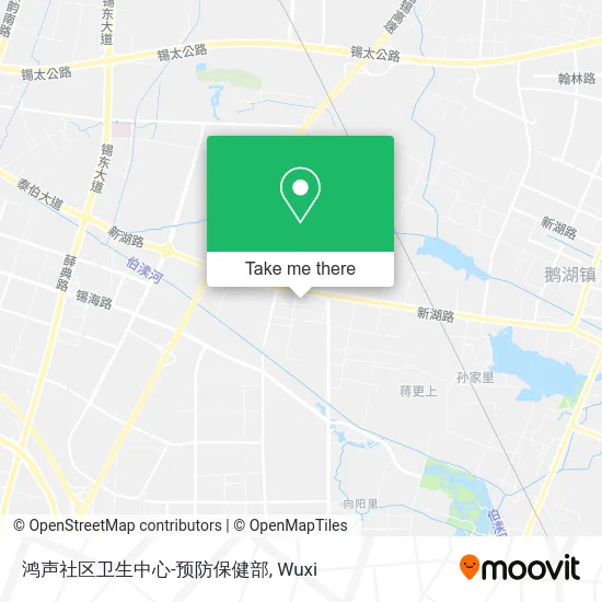 鸿声社区卫生中心-预防保健部 map