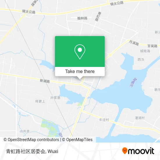 青虹路社区居委会 map