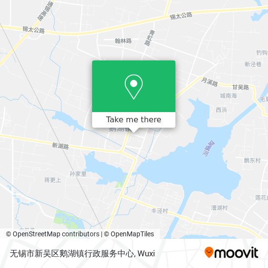 无锡市新吴区鹅湖镇行政服务中心 map