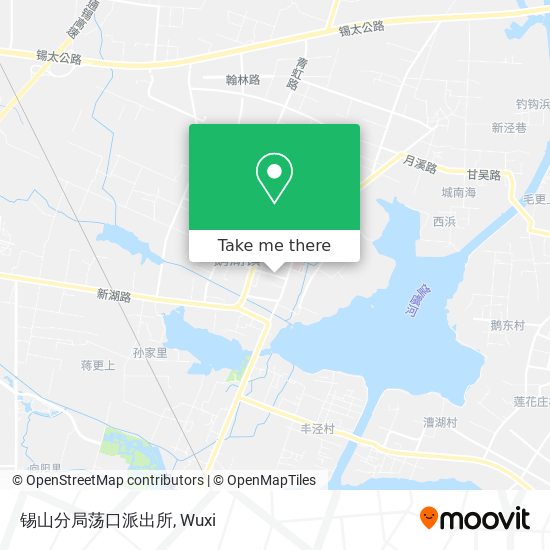 锡山分局荡口派出所 map