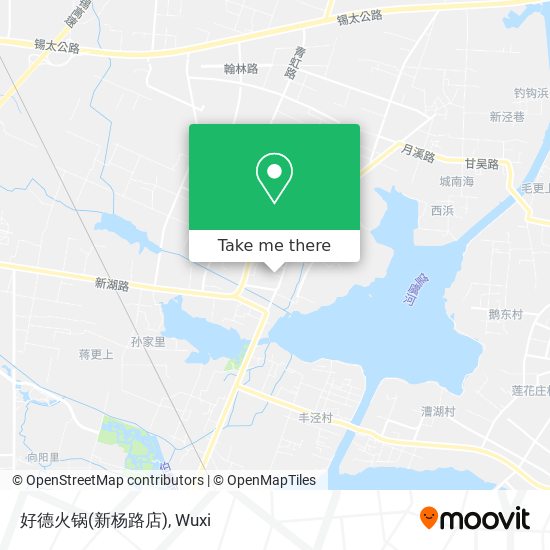 好德火锅(新杨路店) map