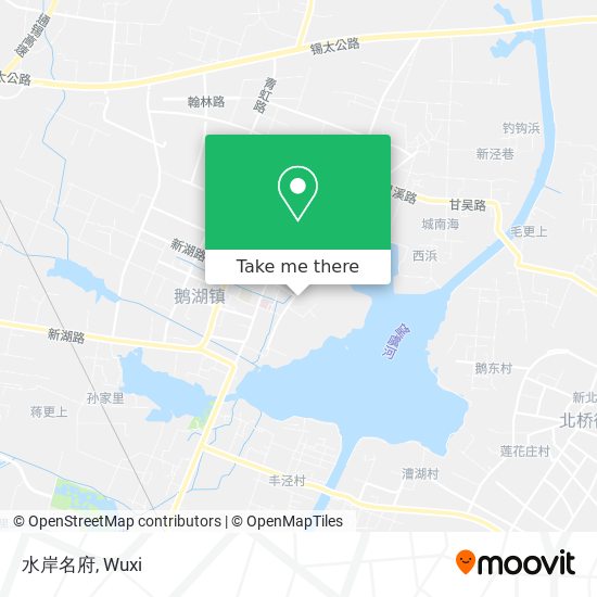 水岸名府 map