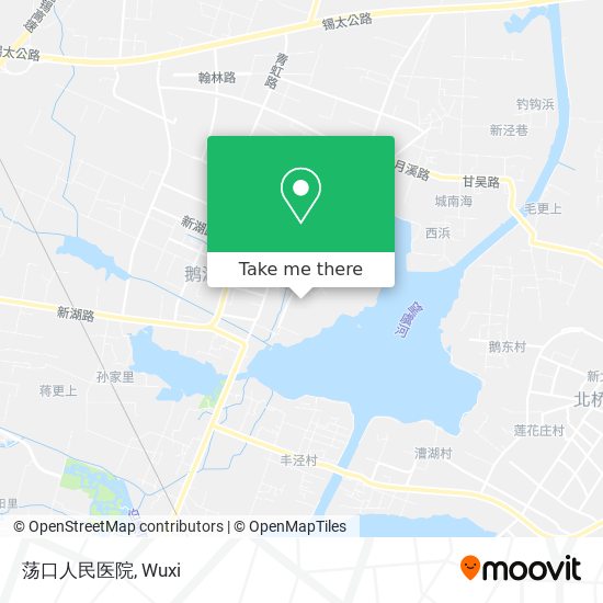 荡口人民医院 map
