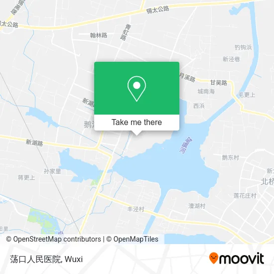 荡口人民医院 map