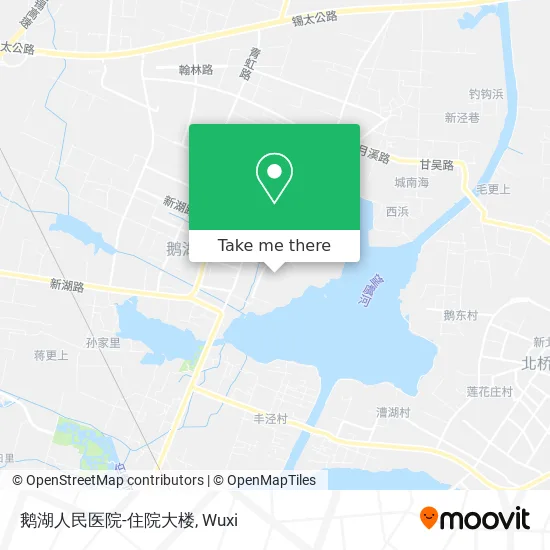 鹅湖人民医院-住院大楼 map