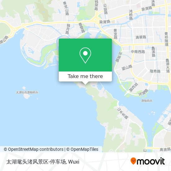 太湖鼋头渚风景区-停车场 map