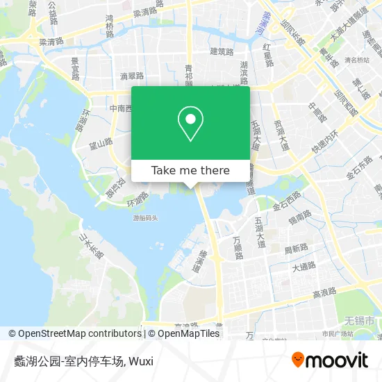 蠡湖公园-室内停车场 map
