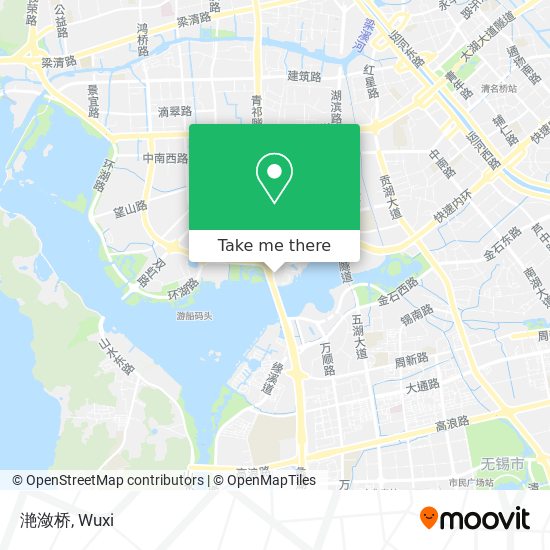 滟潋桥 map