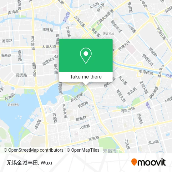 无锡金城丰田 map