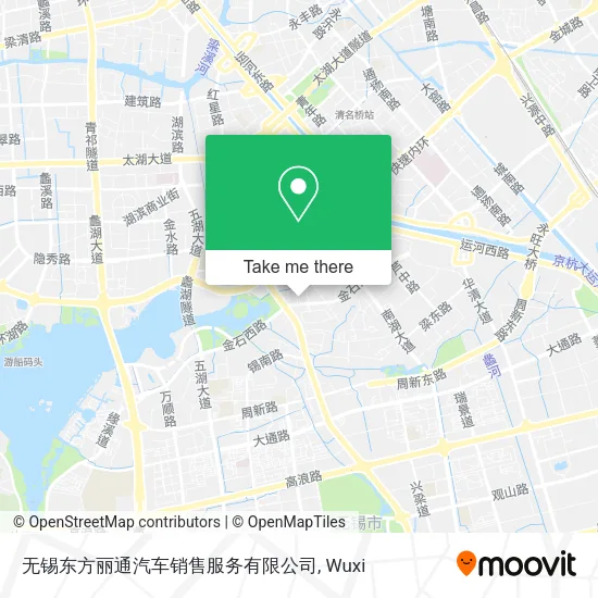 无锡东方丽通汽车销售服务有限公司 map