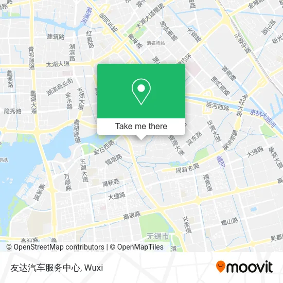 友达汽车服务中心 map