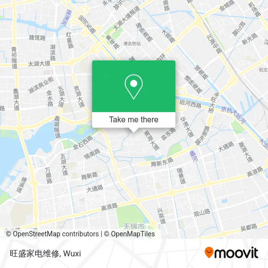 旺盛家电维修 map