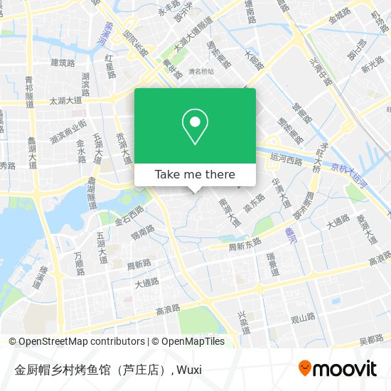 金厨帽乡村烤鱼馆（芦庄店） map