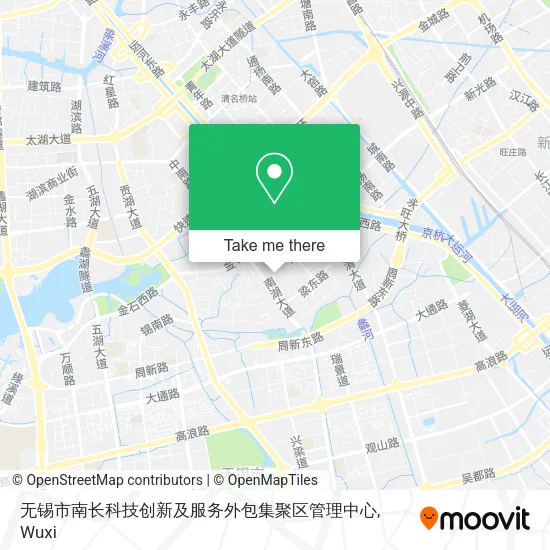 无锡市南长科技创新及服务外包集聚区管理中心 map