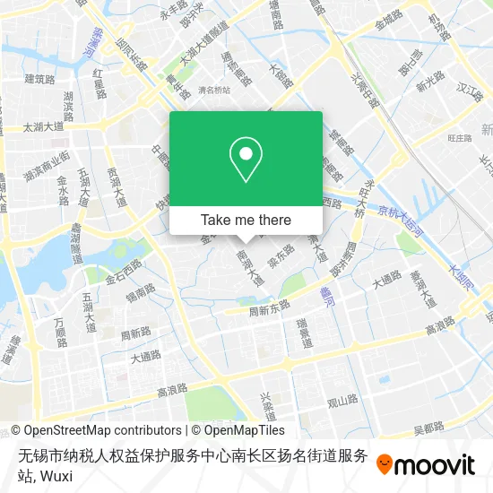 无锡市纳税人权益保护服务中心南长区扬名街道服务站 map