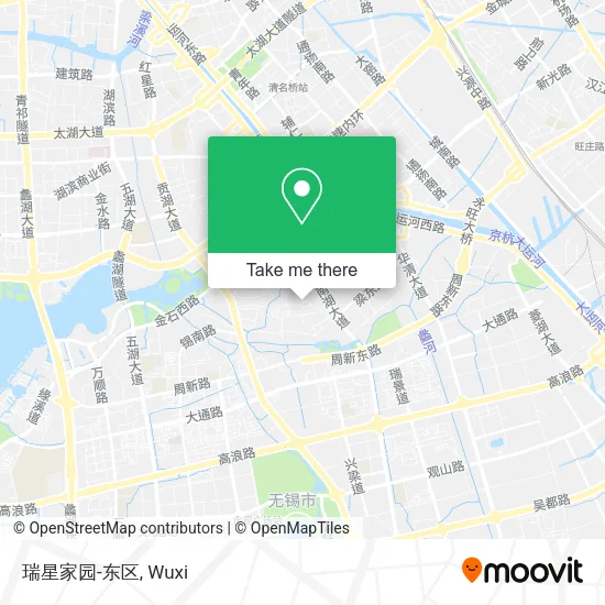 瑞星家园-东区 map
