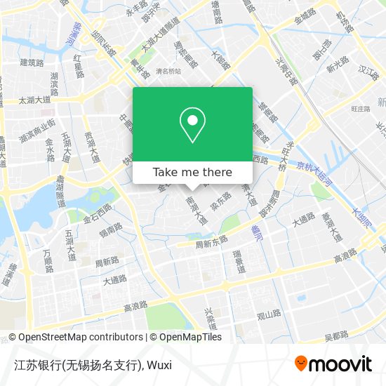 江苏银行(无锡扬名支行) map