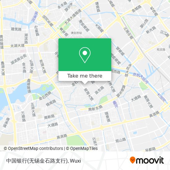 中国银行(无锡金石路支行) map