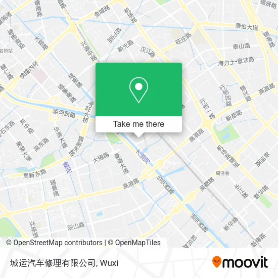 城运汽车修理有限公司 map
