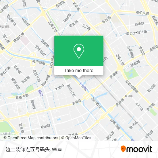 渣土装卸点五号码头 map