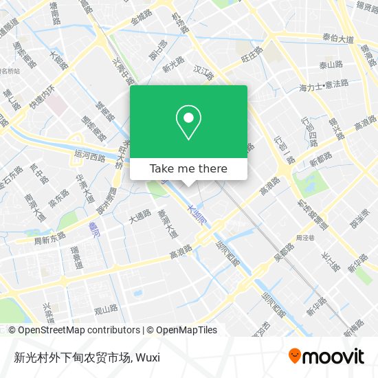 新光村外下甸农贸市场 map