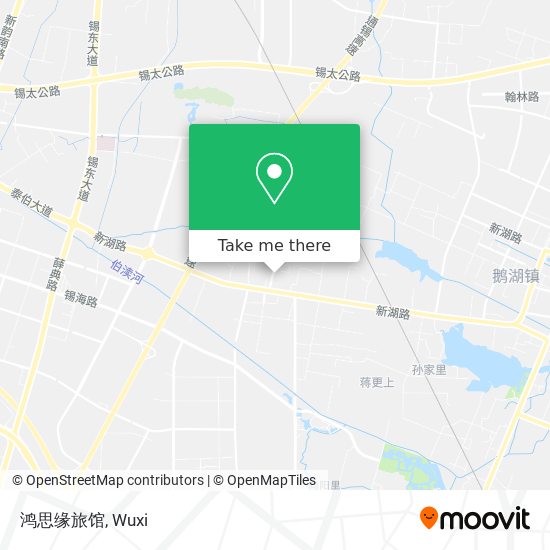 鸿思缘旅馆 map