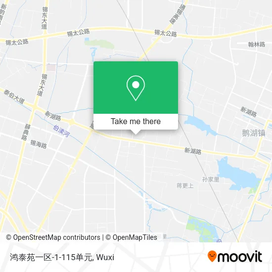鸿泰苑一区-1-115单元 map
