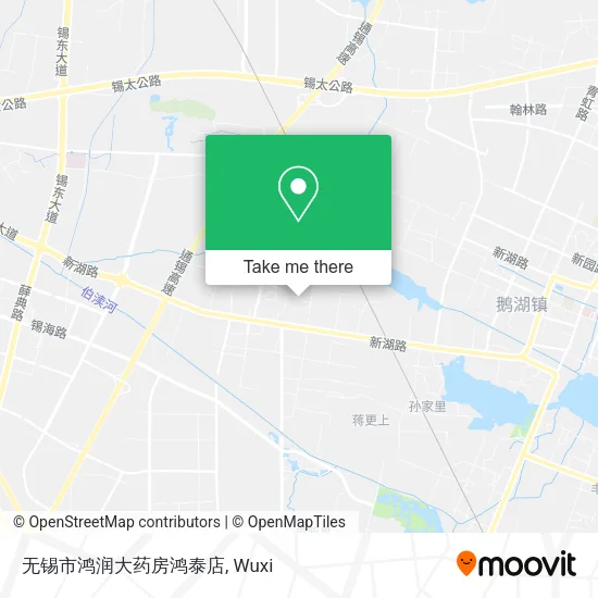 无锡市鸿润大药房鸿泰店 map
