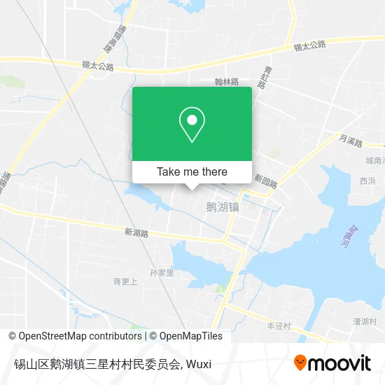 锡山区鹅湖镇三星村村民委员会 map