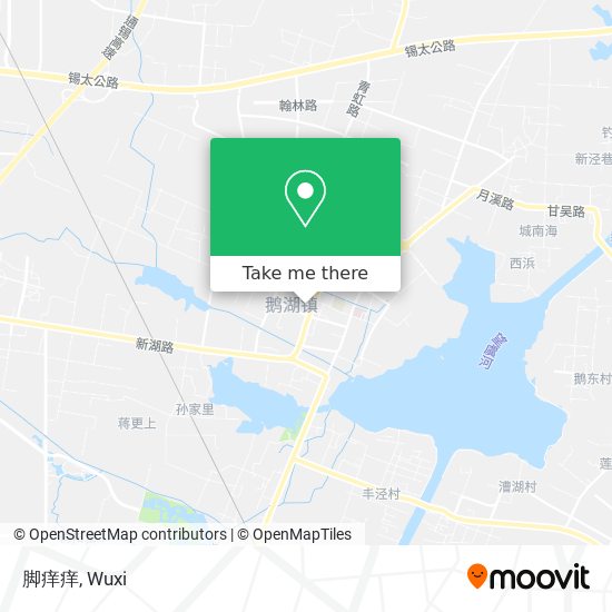 脚痒痒 map