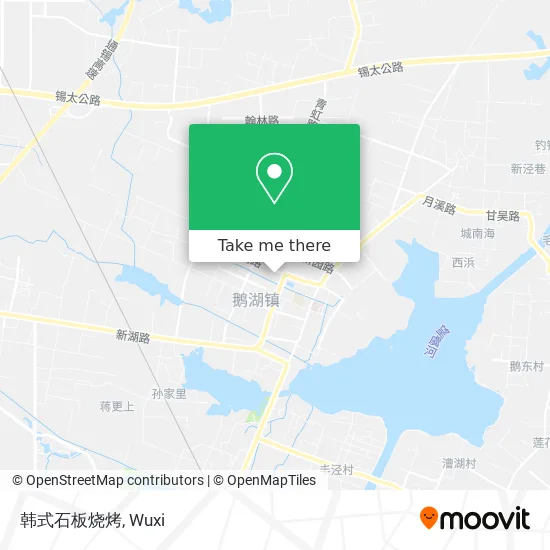 韩式石板烧烤 map