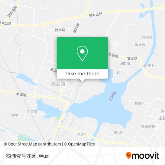 鹅湖壹号花园 map