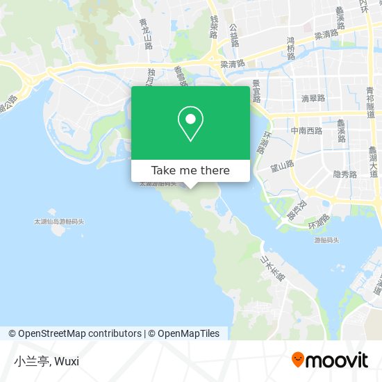 小兰亭 map