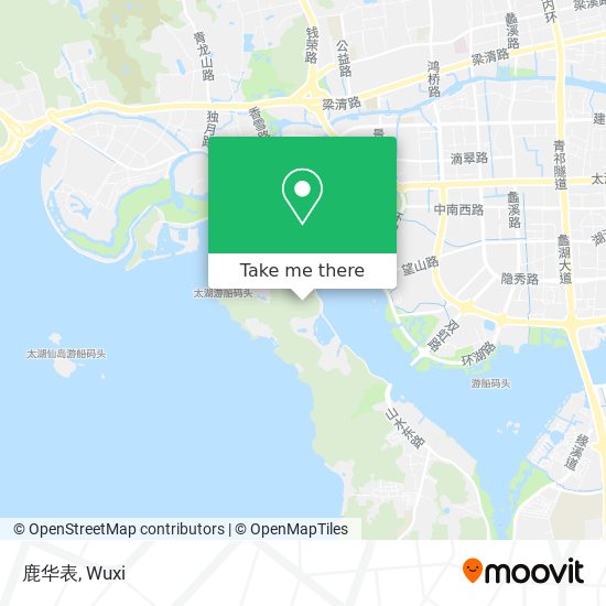鹿华表 map