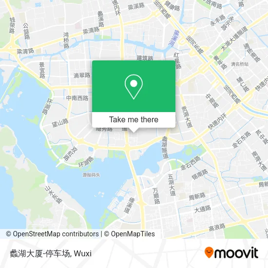 蠡湖大厦-停车场 map