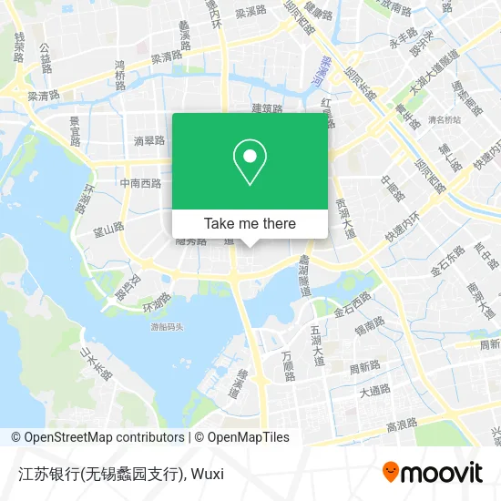江苏银行(无锡蠡园支行) map