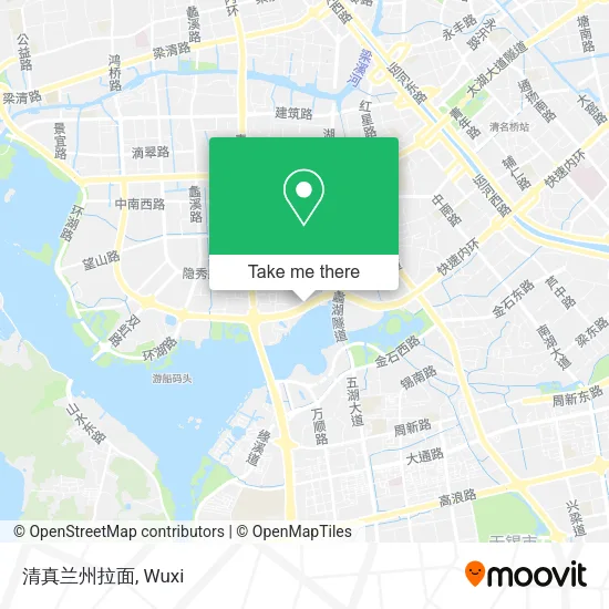 清真兰州拉面 map