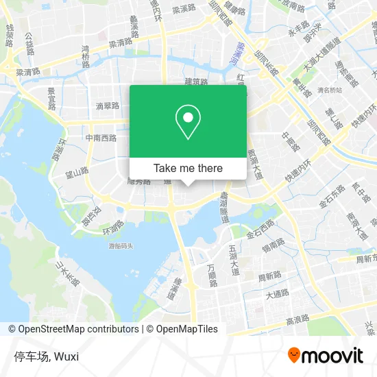 停车场 map