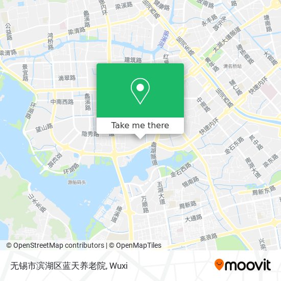 无锡市滨湖区蓝天养老院 map