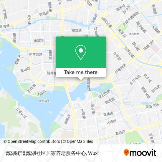 蠡湖街道蠡湖社区居家养老服务中心 map
