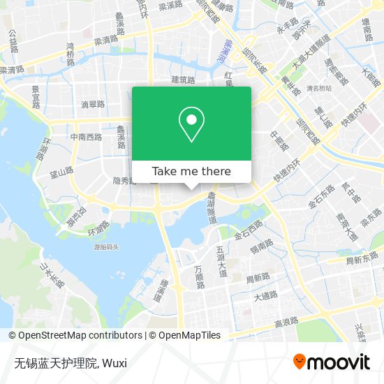 无锡蓝天护理院 map