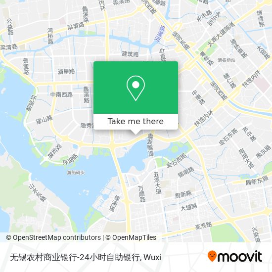 无锡农村商业银行-24小时自助银行 map