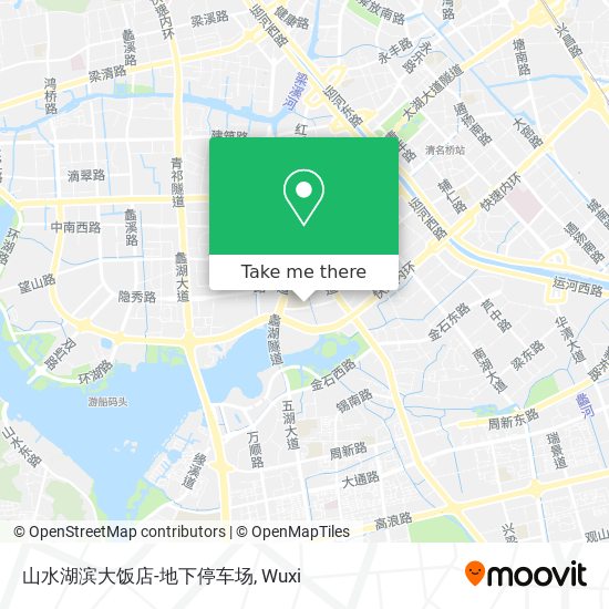 山水湖滨大饭店-地下停车场 map