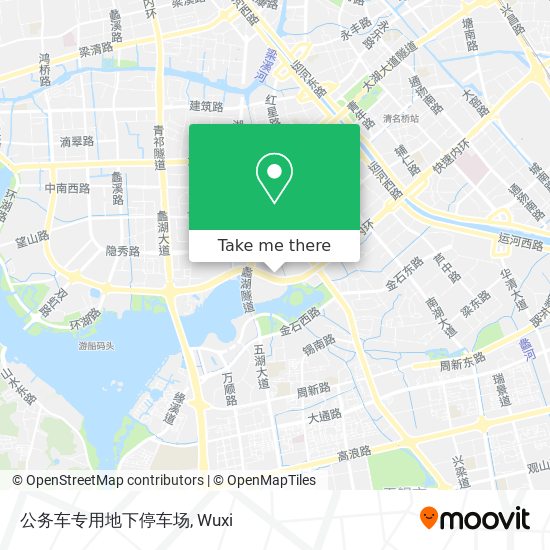 公务车专用地下停车场 map