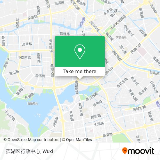 滨湖区行政中心 map